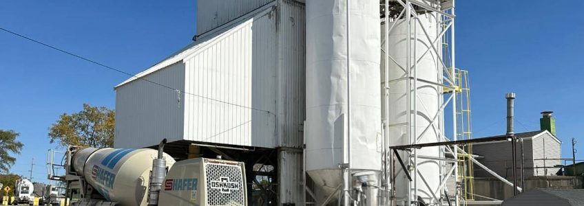 Shafer Lansing MI Redi Mix Concrete Batch Plant on Lake Lansing Rd