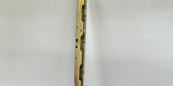 4 x 1-3/8 x 2 Buckaroo Straightedge with Level Vial Handle